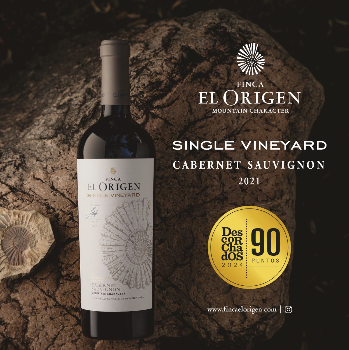 Descorchados Single Vineyard Cabernet Sauvignon Pts Finca